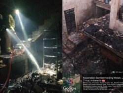 Toko Bangunan di Harjo Kuncaran Sumawe Hangus Terbakar, Kerugian Tembus Rp700 Juta!