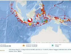 Gempa M5,0 Guncang Laut Selatan Malang, Tak Berpotensi Tsunami