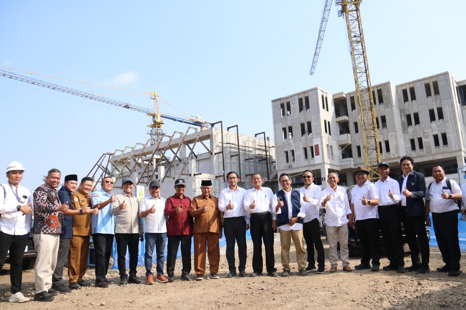 Pembangunan Kampus II Universitas Brawijaya (UB) di Kecamatan Kepanjen, Kabupaten Malang, terus dikebut, DItargetkan Selesai Maret 2027