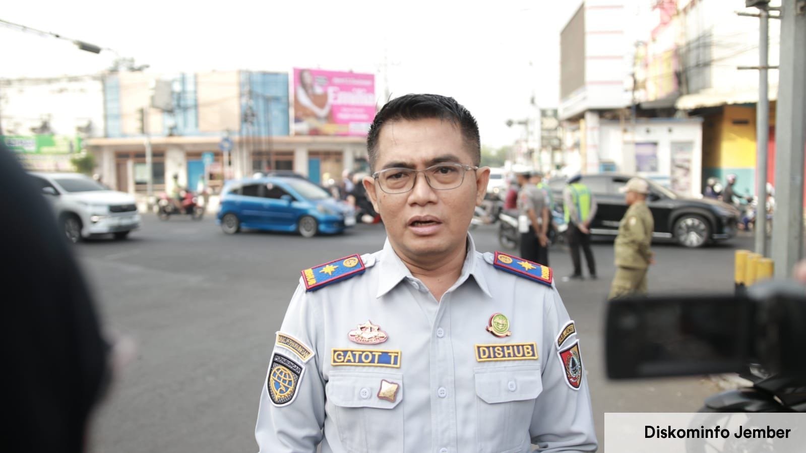 Urai Kepadatan Pasar Tanjung, Dishub Jember Ubah Arus Lalu Lintas Jalan Diponegoro Mulai Senin