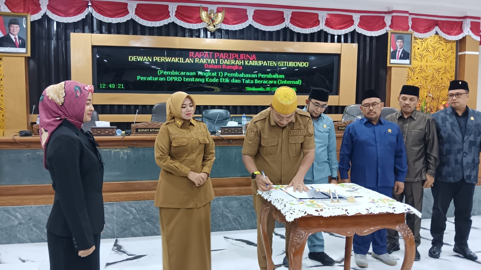 DPRD Kabupaten Situbondo menyepakati Nota Kesepakatan Kebijakan Umum Anggaran dan Prioritas Plafon Anggaran Sementara APBD Tahun Anggaran 2027