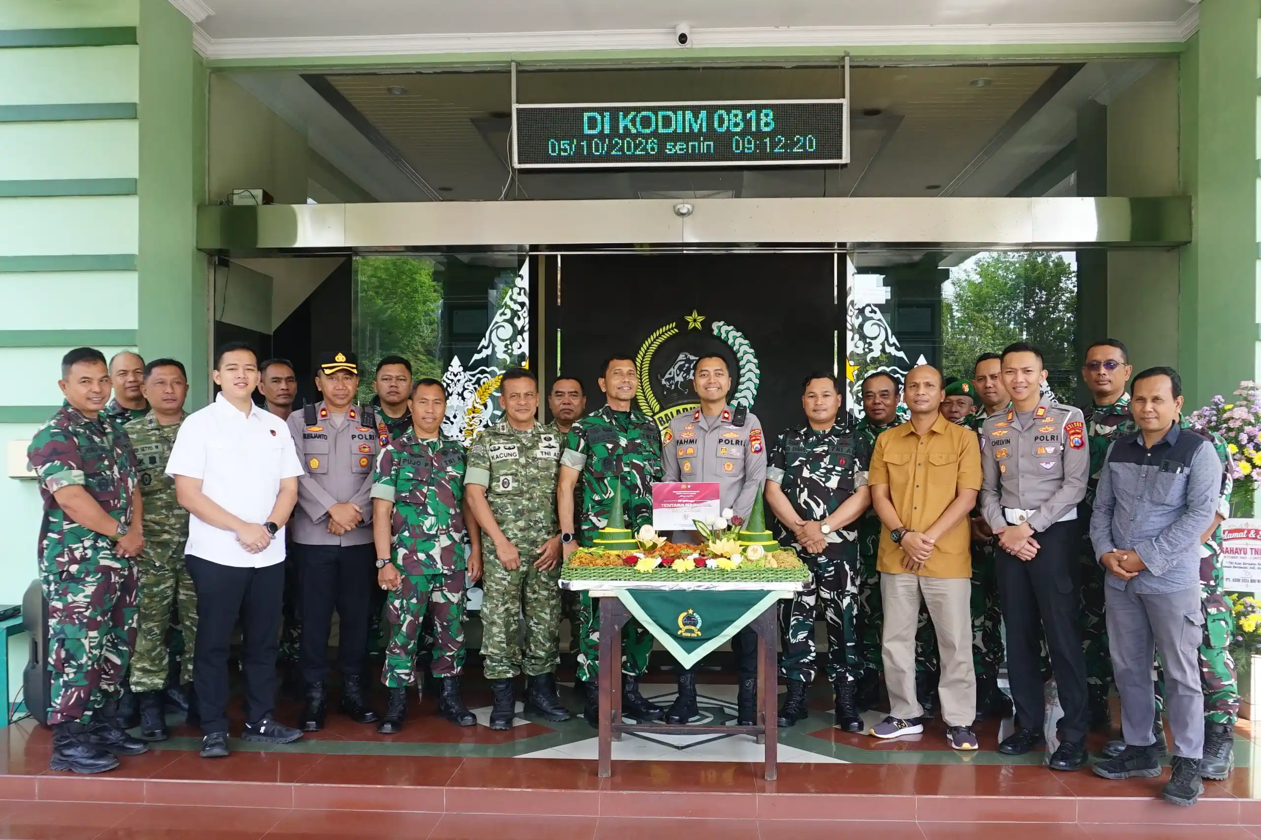 Perkuat Sinergitas di HUT ke-81 TNI, Kapolres Malang: Kehadiran Negara Harus Dirasakan Warga