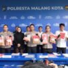 Polresta Malang Kota Ungkap 119 Kasus Narkoba, 175 Orang Jadi Tersangka