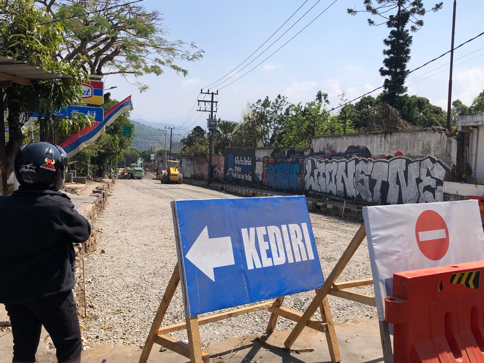 Jalan Hasanuddin Kota Batu Segera Dibuka Kembali Akhir Oktober