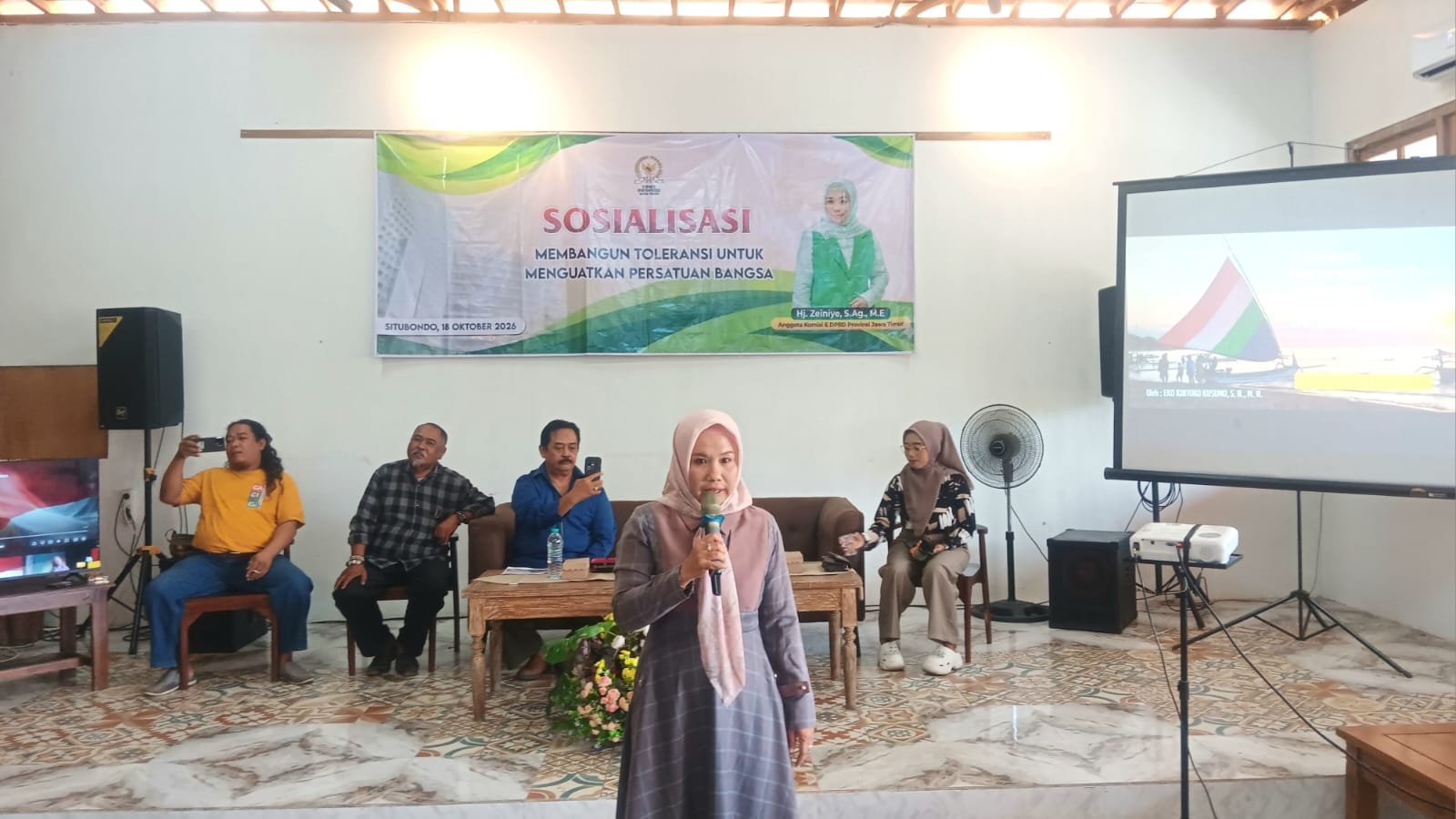 Gandeng Rumah Satu Reborn, Anggota DPRD Jatim Zeiniye Gelar Sosialisasi Toleransi untuk Perkuat Persatuan Bangsa di Situbondo