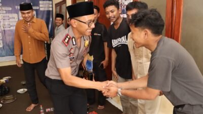 Sambangi Markas PC PMII di Kepanjen, Kapolres Malang AKBP Rulian Syauri Buka Ruang Aspirasi dan Solusi menjaga Kamtibmas
