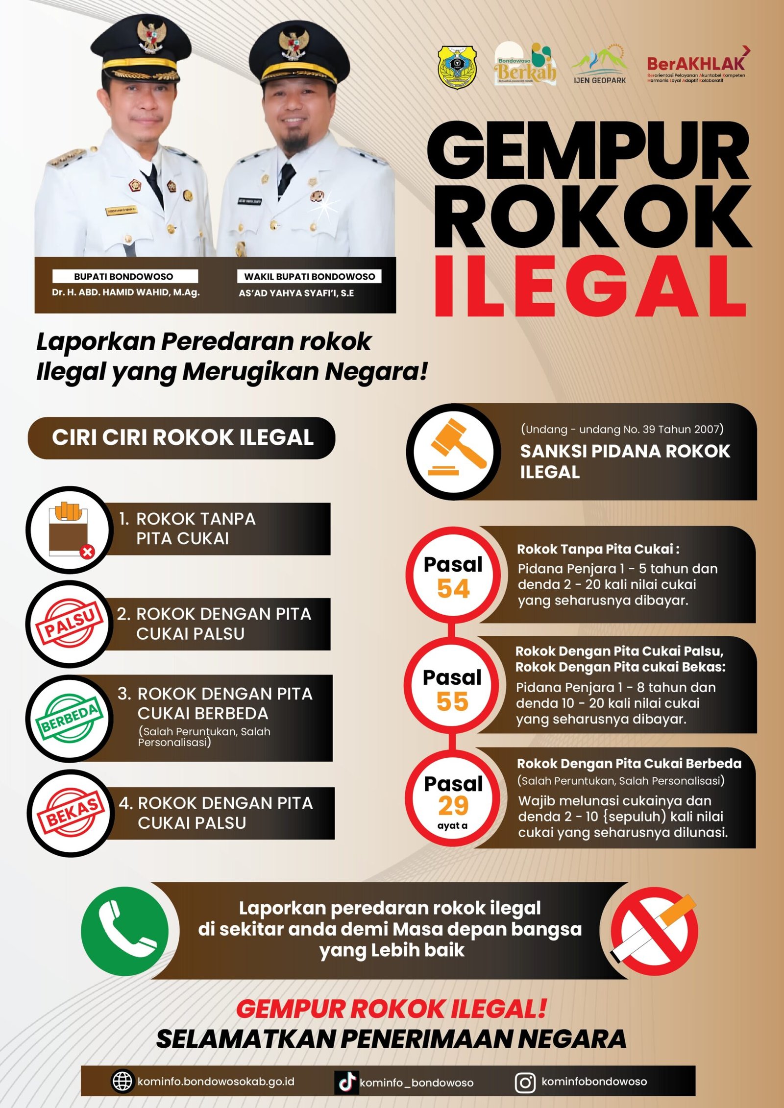 Poster Kominfo Bondowoso