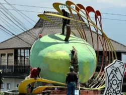 Vandalisme di Ikon Kota Batu, DLH Cat Ulang Fasilitas dan Gandeng Komunitas Seni
