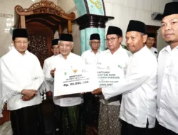 Menag RI dan Pemkot Kediri Ikut Salat Subuh Keliling Pemkab Malang di Pagelaran